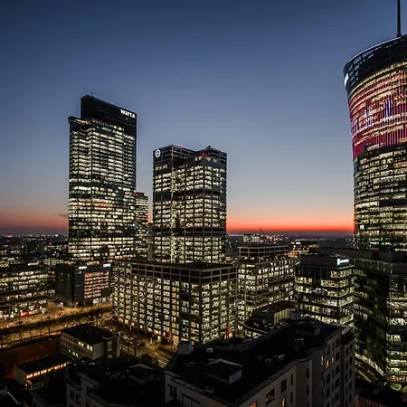 Shortstaypoland Platinum Towers Skyline
