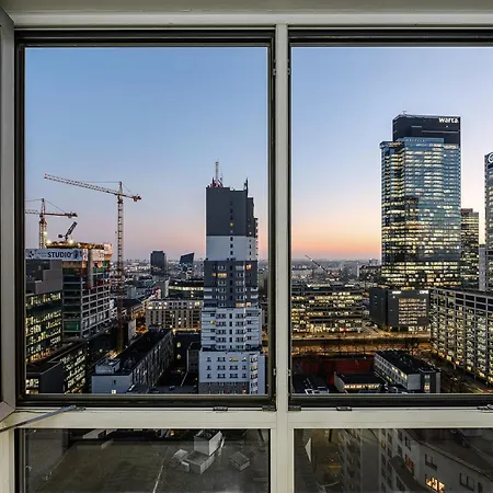 Apartament Shortstaypoland Platinum Towers Skyline Warszawa