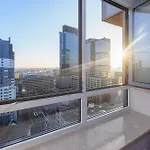Апартаменты Shortstaypoland Platinum Towers Skyline Варшава