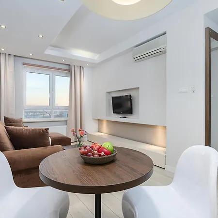 Shortstaypoland Platinum Towers Skyline Apartment Warsaw