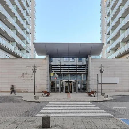 Shortstaypoland Platinum Towers Skyline Varsavia