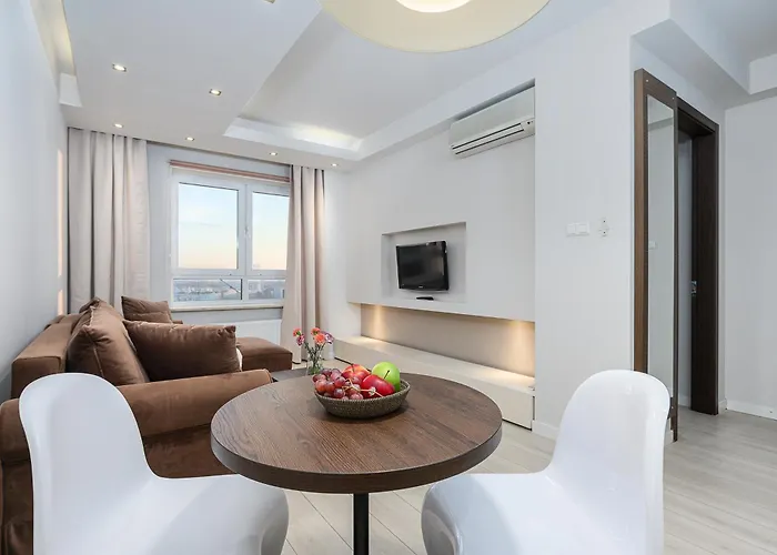 Shortstaypoland Platinum Towers Skyline Apartment Warsaw