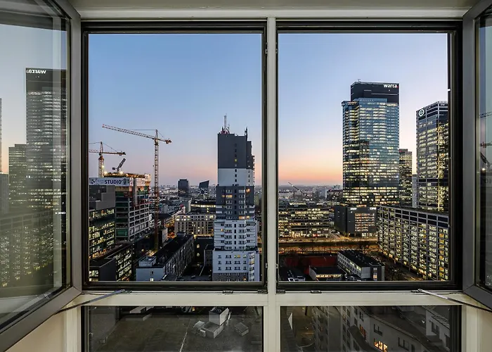 Apartment Shortstaypoland Platinum Towers Skyline Warsaw