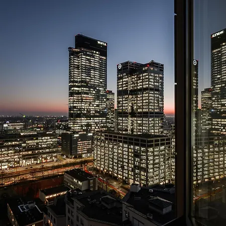Shortstaypoland Platinum Towers Skyline Varsovie